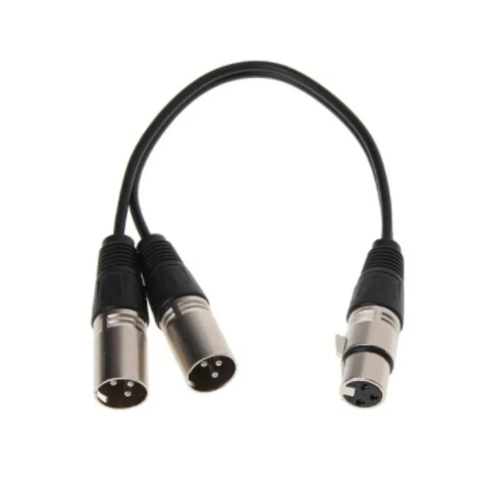 3-контактный гнездовой разъем XLR на двойной 2 Штекерный Y-разветвитель переходник для кабеля микрофона 1 фут шнур для микрофона провод для шум...
3-контактный гнездовой разъем XLR на двойной 2 Штекерный Y-разветвитель переходник для кабеля микрофона 1 фут шнур для микрофона провод для шум...