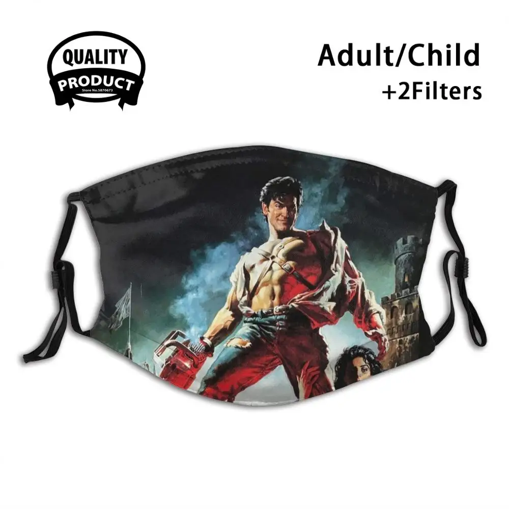 Army Of Darkness Movie Poster Face Mask Washable Filter Summer Hot Sale Mouth Masks Of Darkness Restored Restoration Classic
Army Of Darkness Movie Poster Face Mask Washable Filter Summer Hot Sale Mouth Masks Of Darkness Restored Restoration Classic