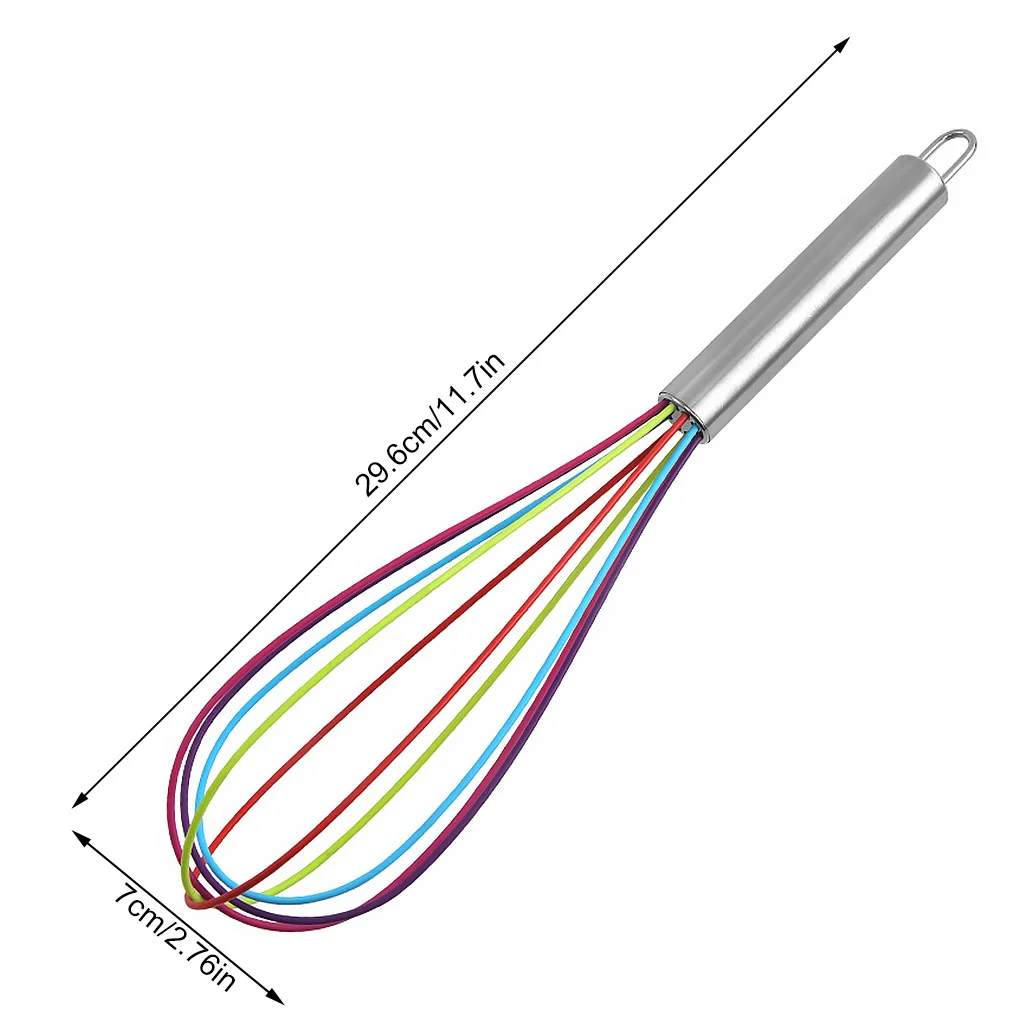 1pcs Drink Whisk Mixer Egg Beater Silicone Egg Beaters Kitchen Tools Hand Egg Mixer Cooking Foamer Utensils for Stirring
1pcs Drink Whisk Mixer Egg Beater Silicone Egg Beaters Kitchen Tools Hand Egg Mixer Cooking Foamer Utensils for Stirring