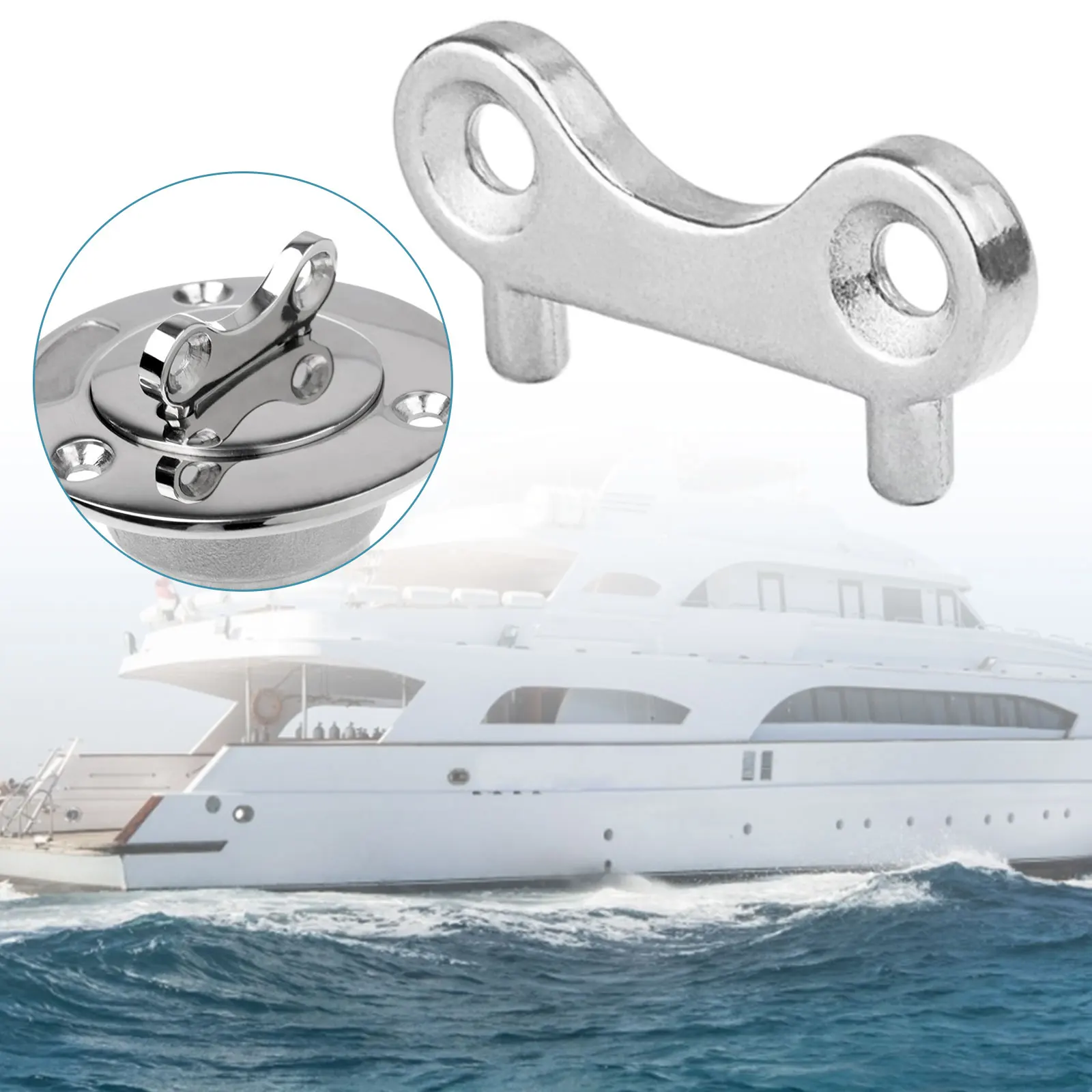 Stainless Steel Fuel Gas Water Waste Tank Deck Fill Filler Spare Cap Key Replacement Plate Tool for Boat Marine Yacht Accessorie
Stainless Steel Fuel Gas Water Waste Tank Deck Fill Filler Spare Cap Key Replacement Plate Tool for Boat Marine Yacht Accessorie