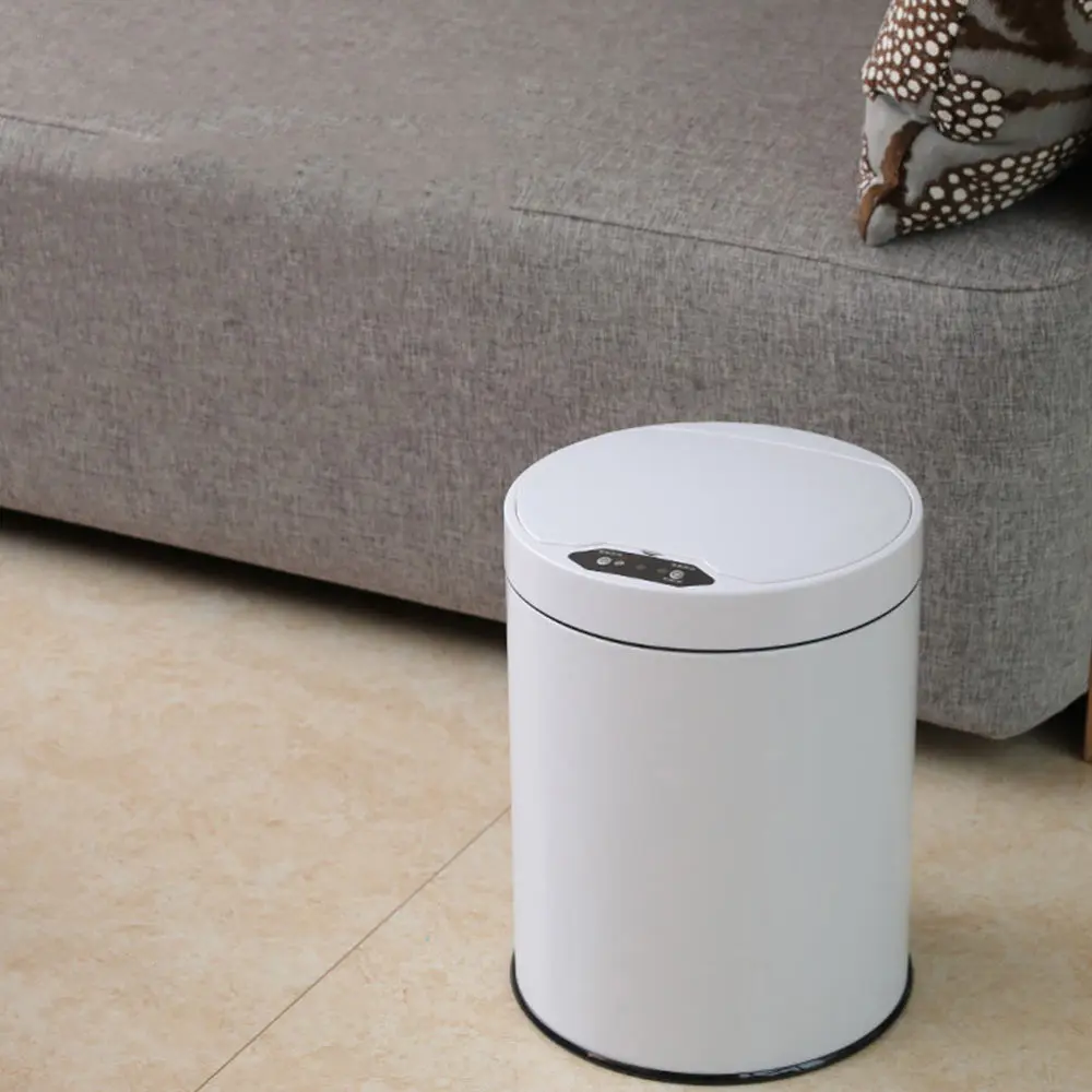 1Pc Smart Sensor Trash Can Automatic Induction Dustbin Useful Garbage Can(White)
1Pc Smart Sensor Trash Can Automatic Induction Dustbin Useful Garbage Can(White)