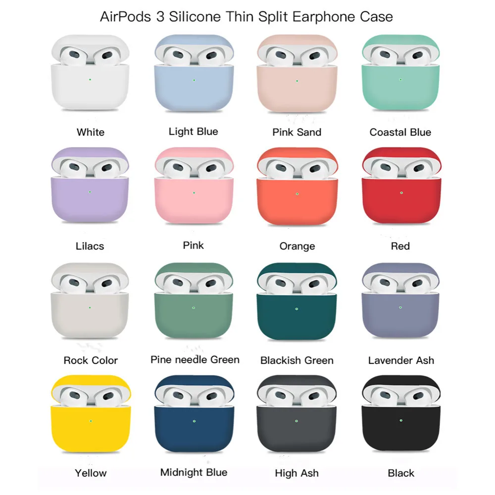2021 официальный Мягкий чехол из жидкого силикона для AirPods 3 Беспроводная BT защитный чехол для наушников чехол для Apple Airpods 3 Чехол
2021 официальный Мягкий чехол из жидкого силикона для AirPods 3 Беспроводная BT защитный чехол для наушников чехол для Apple Airpods 3 Чехол