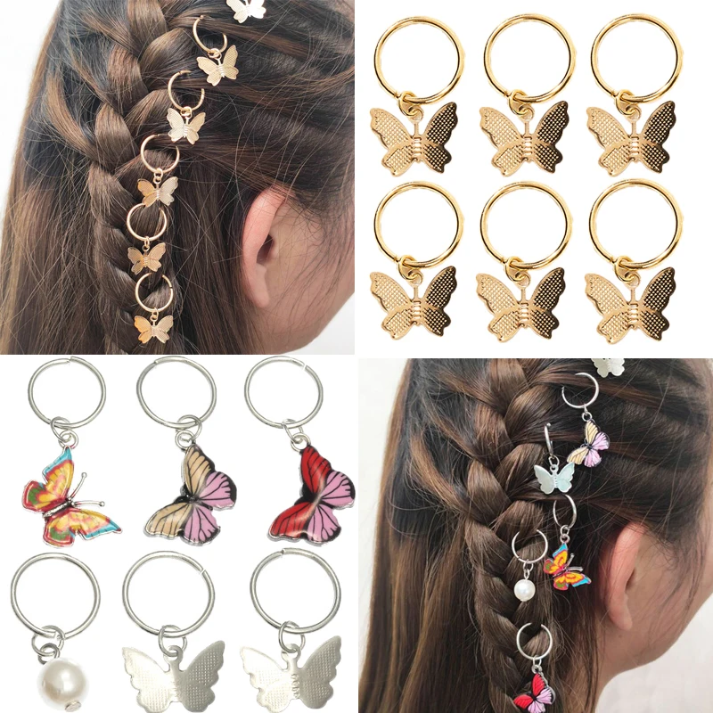 6Pcs/set Twist Braid Hair Ornaments Butterfly Star Hoop Personality Braid DIY Trendy Pendant Hair Accessories for Women Girls
6Pcs/set Twist Braid Hair Ornaments Butterfly Star Hoop Personality Braid DIY Trendy Pendant Hair Accessories for Women Girls