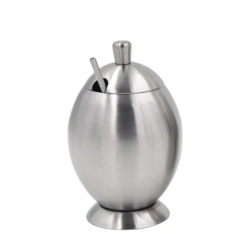 Storage Box For Tea Coffee Stainless Steel Sugar Holder Seasoning Jar Condiment Pot Spice Container Canister Cruet And Lid Spoon
Storage Box For Tea Coffee Stainless Steel Sugar Holder Seasoning Jar Condiment Pot Spice Container Canister Cruet And Lid Spoon