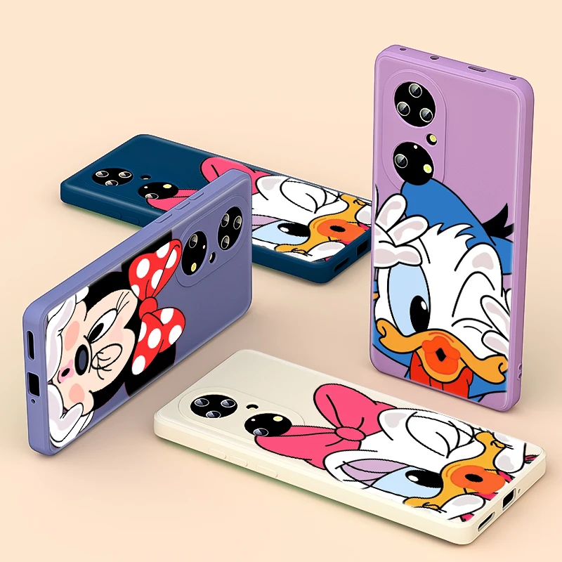 Phone Case For Huawei P50 P40 P30 P20 Lite E P Smart Plus Pro 2019 5G Cute Donald Duck Mickey Liquid Silicone Soft Cover
Phone Case For Huawei P50 P40 P30 P20 Lite E P Smart Plus Pro 2019 5G Cute Donald Duck Mickey Liquid Silicone Soft Cover