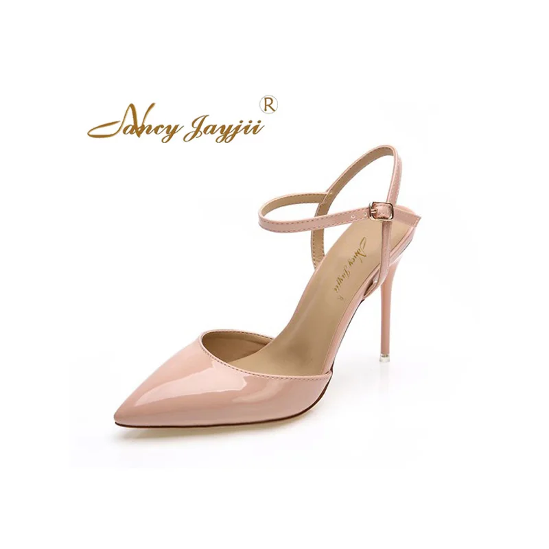 Nancyjayjii новые женские летние розовые модные острый носок кожаные Пряжка на щиколотке босоножки на высоком каблуке свадебные туфли Для женщи...
Nancyjayjii новые женские летние розовые модные острый носок кожаные Пряжка на щиколотке босоножки на высоком каблуке свадебные туфли Для женщи...