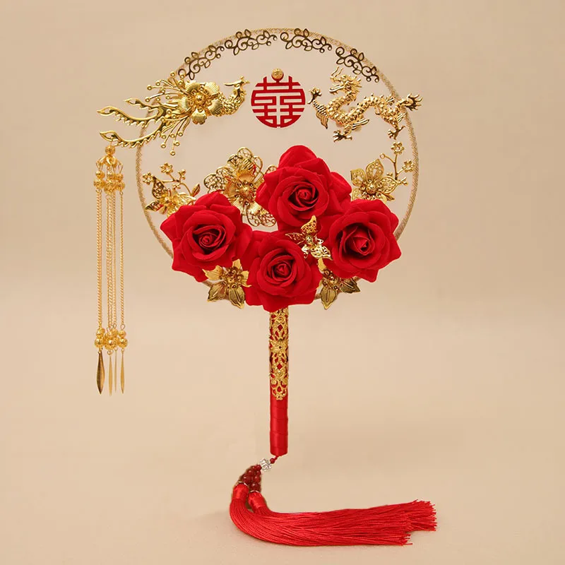 Circular Fan Bridal Wedding Fan Ancient Style Wedding Bridal Bouquet Fan Chinese Style hand fan dropshipping 2021 new arrivals
Circular Fan Bridal Wedding Fan Ancient Style Wedding Bridal Bouquet Fan Chinese Style hand fan dropshipping 2021 new arrivals