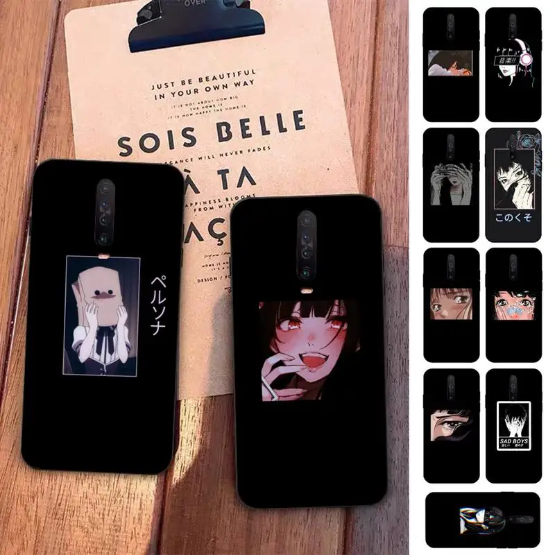 FHNBLJ Sad Japanese Anime Aesthetic Phone Case for Redmi 5 6 7 8 9 A 5plus K20 4X S2 GO 6 K30 pro
FHNBLJ Sad Japanese Anime Aesthetic Phone Case for Redmi 5 6 7 8 9 A 5plus K20 4X S2 GO 6 K30 pro