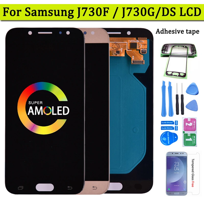 Super Amoled LCD For Samsung Galaxy J7 Pro J730 J730F LCD Display and Touch Screen Digitizer Assembly
Super Amoled LCD For Samsung Galaxy J7 Pro J730 J730F LCD Display and Touch Screen Digitizer Assembly