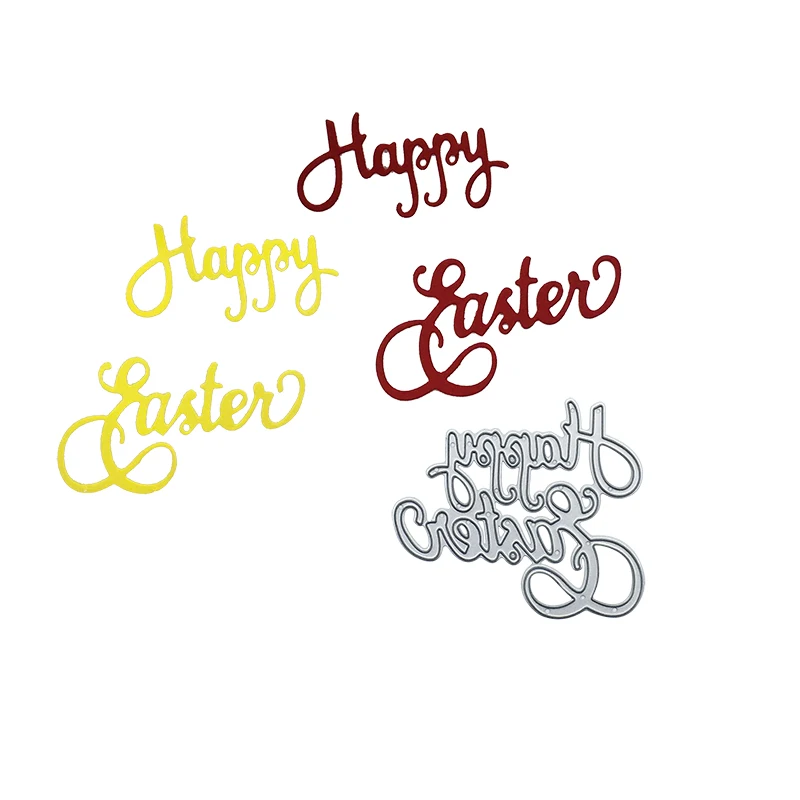 Julyarts Happy Easter Cutting Dies New Dies Scrapbooking Soldes Scrapbooking DIY Album Paper Card Craft Embossing Die Cuts
Julyarts Happy Easter Cutting Dies New Dies Scrapbooking Soldes Scrapbooking DIY Album Paper Card Craft Embossing Die Cuts