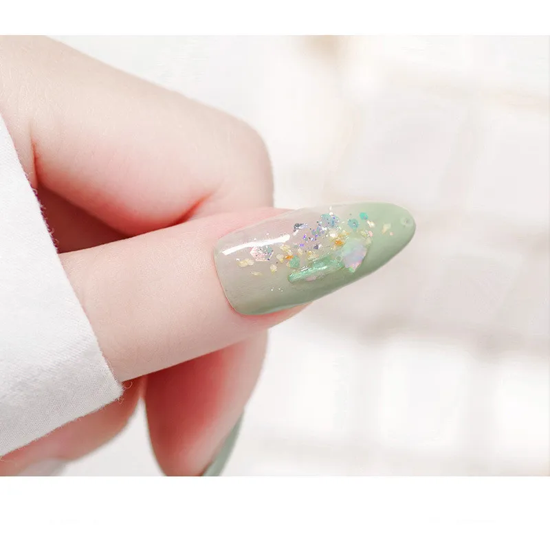 1box New Fashion Natural Shell Slices Abalone Slices Ultra-thin Highlight Colorful Shell Slices Jewelry DIY Nail Decoration
1box New Fashion Natural Shell Slices Abalone Slices Ultra-thin Highlight Colorful Shell Slices Jewelry DIY Nail Decoration