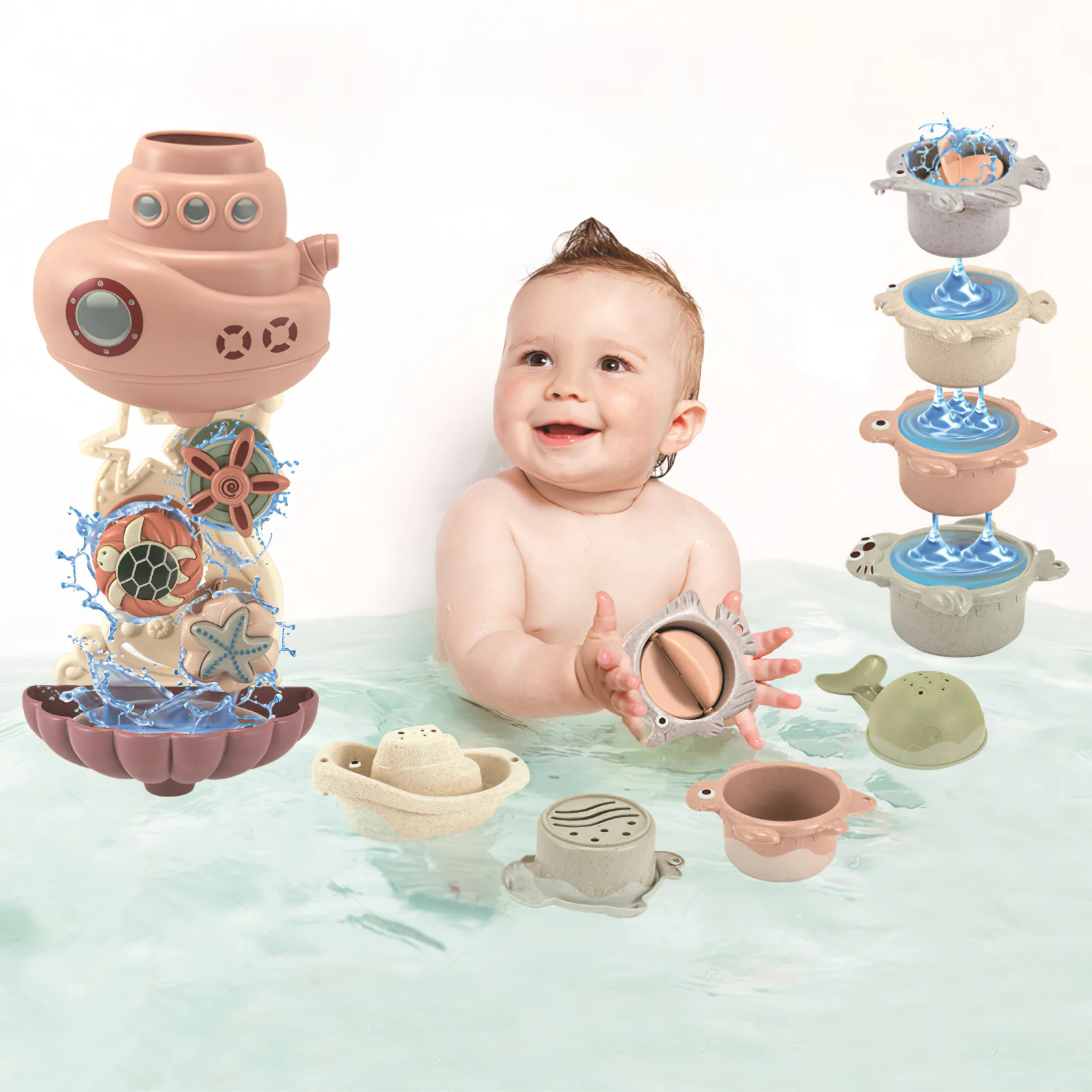 Cute Kids Water Spray Game Water Spray Bath Toys Easy Installation Baby Swim Shower Bathroom Baby Bathtub Early Education Toys
Cute Kids Water Spray Game Water Spray Bath Toys Easy Installation Baby Swim Shower Bathroom Baby Bathtub Early Education Toys