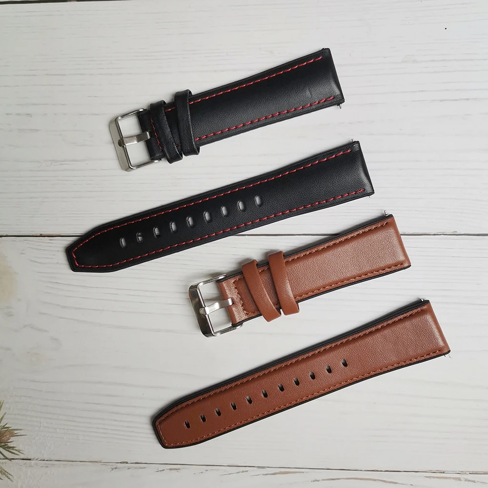 Ремешок силиконовый кожаный для наручных часов Huawei Watch GT 3 GT3 42 мм 46 браслет GT2 Pro/GT
