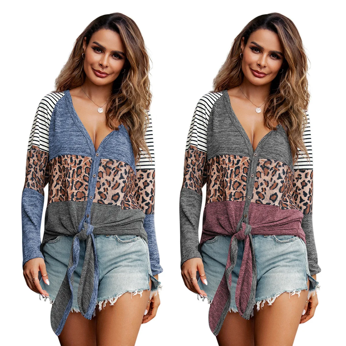 New Women Casual Basic Spring Autumn Print Stripe T-shirt Top Shirt Tee V-neck Long sleeve Plus Size S~2XL
New Women Casual Basic Spring Autumn Print Stripe T-shirt Top Shirt Tee V-neck Long sleeve Plus Size S~2XL