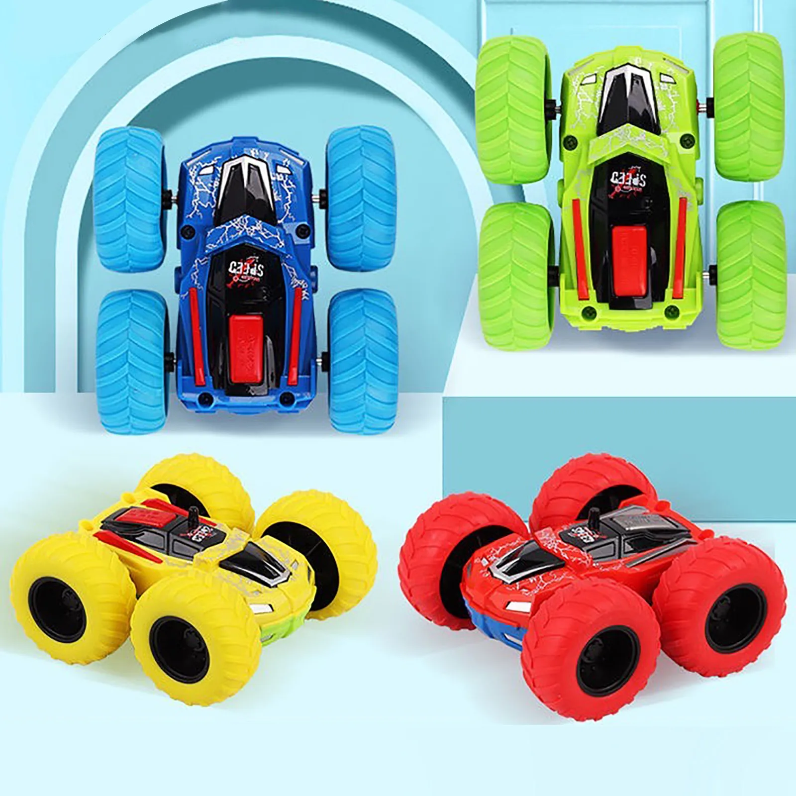 Kigurumi Gift Toys For Children Inertance Pull Back Camouflage Cars Double Sided Stunt Friction Powered Vehicles Kids Games
Kigurumi Gift Toys For Children Inertance Pull Back Camouflage Cars Double Sided Stunt Friction Powered Vehicles Kids Games