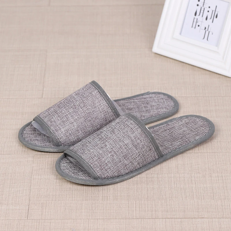 1 Pairs Home Guest Indoor Slippers Men Women Hotel Travel Spa Portable Folding Disposable Supplies Unisex Slippers Summer Linen 
1 Pairs Home Guest Indoor Slippers Men Women Hotel Travel Spa Portable Folding Disposable Supplies Unisex Slippers Summer Linen