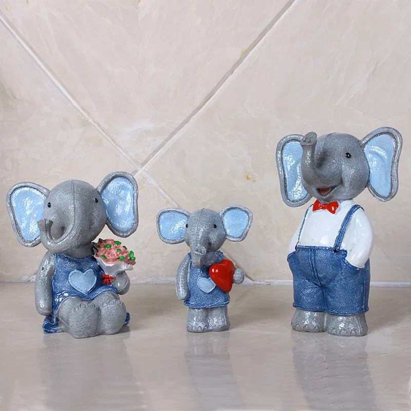 Cartoon Couple Elephant Resin Crafts European Style Decoration Living Room TV Cabinet Entrance Wine Cabinet Home Decoration
Cartoon Couple Elephant Resin Crafts European Style Decoration Living Room TV Cabinet Entrance Wine Cabinet Home Decoration