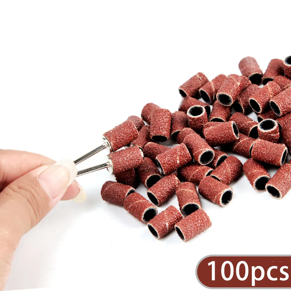 6mm Sanding Bands Sleeves & 2 Mandrels Electric Grinding Polishing Sandpaper circle Sand Ting 100pcs per sets
6mm Sanding Bands Sleeves & 2 Mandrels Electric Grinding Polishing Sandpaper circle Sand Ting 100pcs per sets