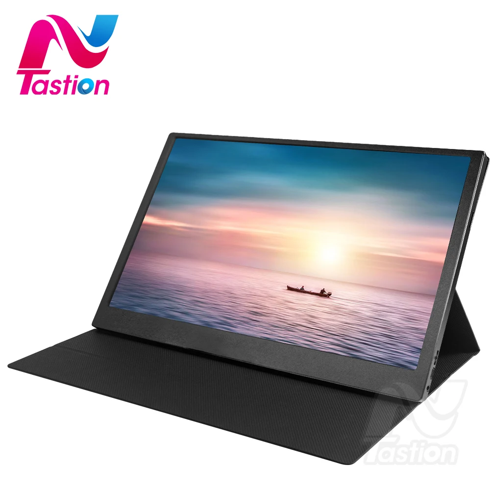 Lantastion портативный монитор 15 6 " LCD USB Type C Hdmi игровой ips 1080p HD дисплей для PS4