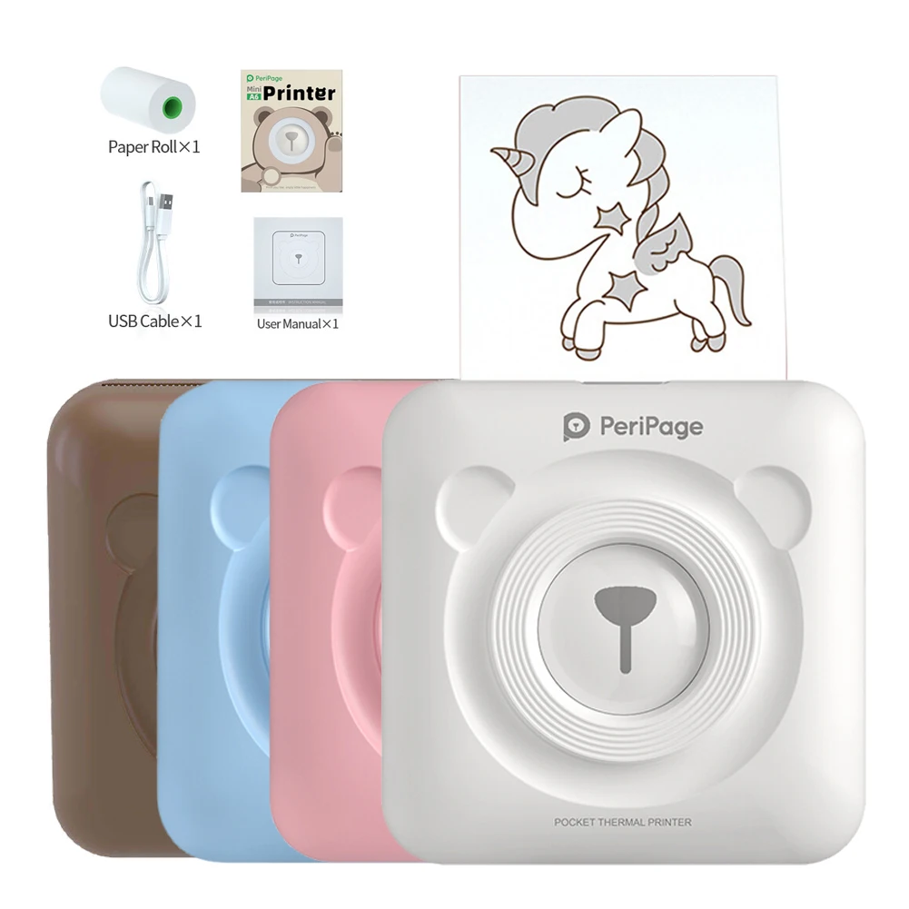 Mini Pocket Printer Bluetooth Wireless Thermal Printer 203dpi for Android IOS Inkless Portable Printing for Home Office
Mini Pocket Printer Bluetooth Wireless Thermal Printer 203dpi for Android IOS Inkless Portable Printing for Home Office