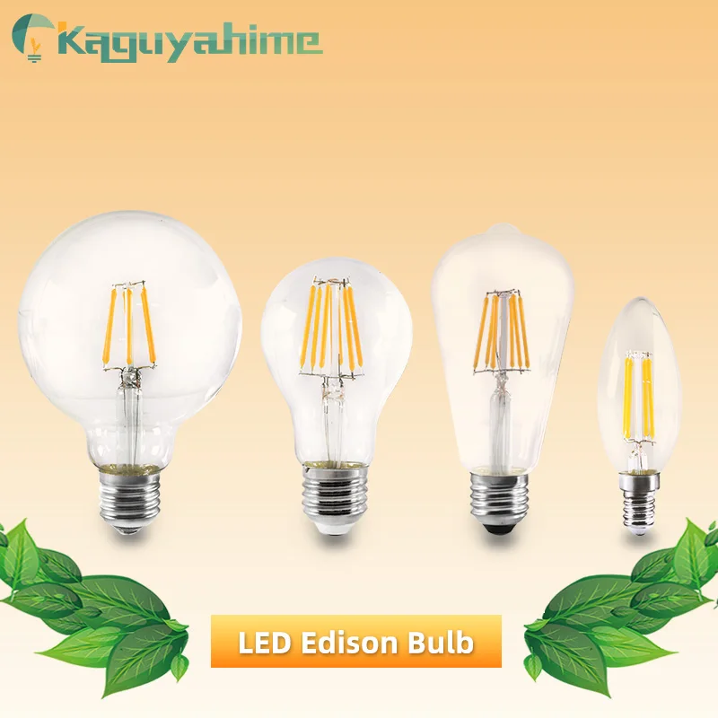 Kaguyahime LED E27 Edison Bulb 220V Vintage LED E14 Retro Edison Lamp Filament Light ST64/G95 Edison Bulb Candle Light Ampoule
Kaguyahime LED E27 Edison Bulb 220V Vintage LED E14 Retro Edison Lamp Filament Light ST64/G95 Edison Bulb Candle Light Ampoule