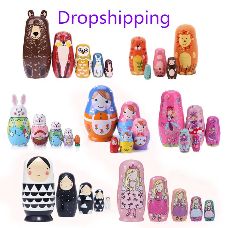 1 Set Matryoshka Dolls Wooden Russian Nesting Doll for Children Brithday Gifts Home Decor Poupe de nidification russe Dropship
1 Set Matryoshka Dolls Wooden Russian Nesting Doll for Children Brithday Gifts Home Decor Poupe de nidification russe Dropship