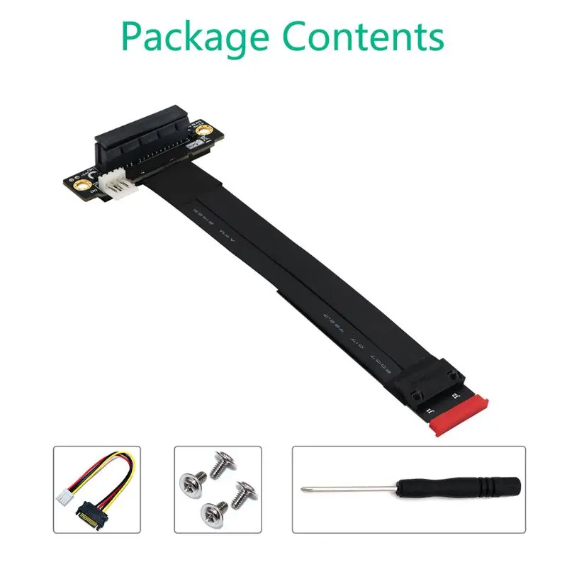 Райзер PCIe x4 3,0 PCI-E 4x к M.2 NVMe M Key 2280 карта Райзера кабель Gen3.0 M2 Key-M PCI-Express Удлинительный шнур 32G/bps C26
Райзер PCIe x4 3,0 PCI-E 4x к M.2 NVMe M Key 2280 карта Райзера кабель Gen3.0 M2 Key-M PCI-Express Удлинительный шнур 32G/bps C26