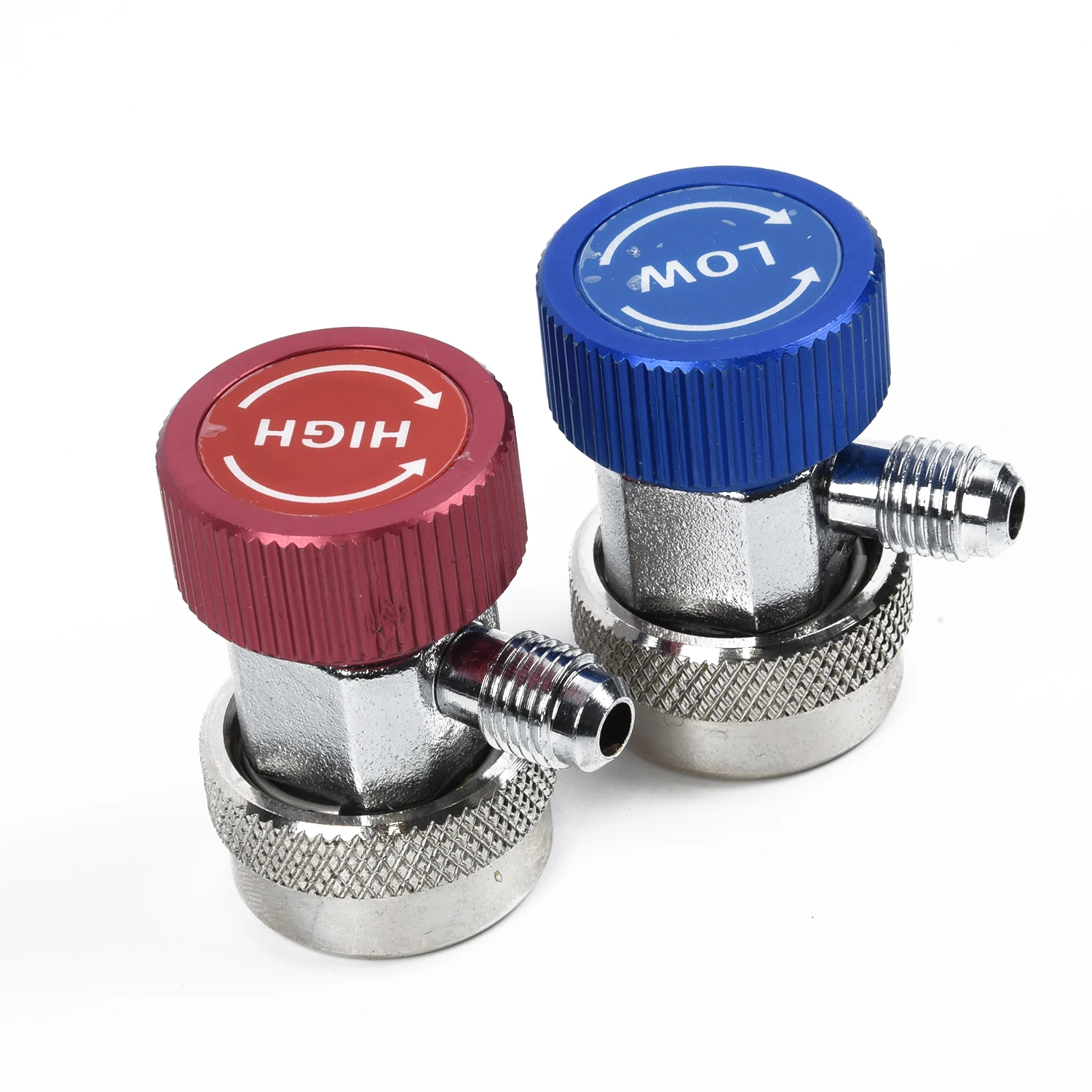 2 Sets Car A/C Air Condition Quick Coupler Adapter H/L Manifold Connector R134A Coupler Quick Connectors High&Low Pressure
2 Sets Car A/C Air Condition Quick Coupler Adapter H/L Manifold Connector R134A Coupler Quick Connectors High&Low Pressure