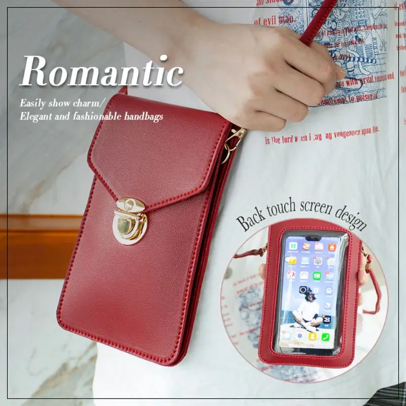 Touchable Pocket Change Bag PU Leather Phone Screen Outdoor Arm Shoulder Bag Purse Travel Passport Bag
Touchable Pocket Change Bag PU Leather Phone Screen Outdoor Arm Shoulder Bag Purse Travel Passport Bag