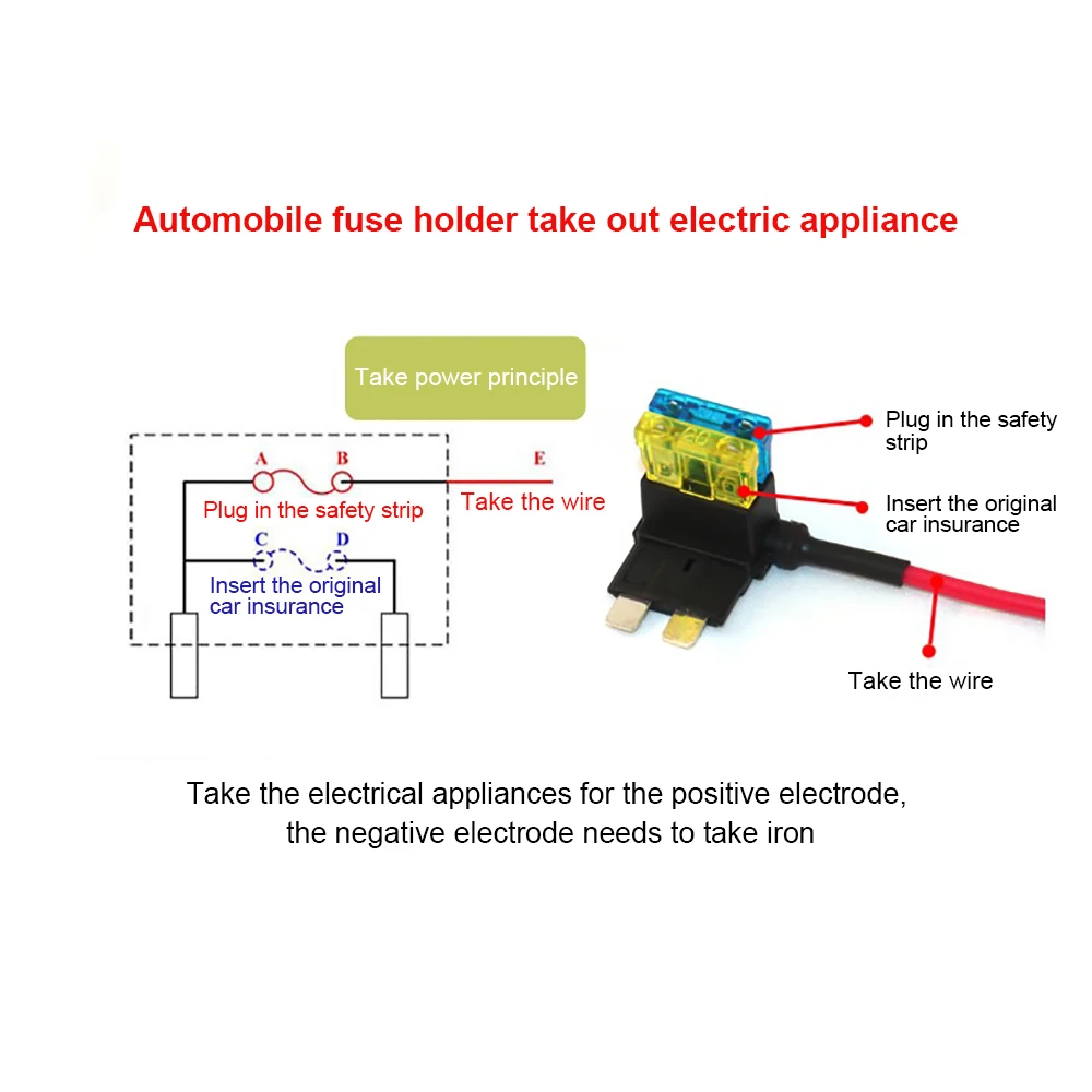 12V/Mini/Small/medium Size Car Fuse Holder Add-a-circuit Piggy Back Fuse TAP Adapter with 10A ATM Blade Fuse
12V/Mini/Small/medium Size Car Fuse Holder Add-a-circuit Piggy Back Fuse TAP Adapter with 10A ATM Blade Fuse
