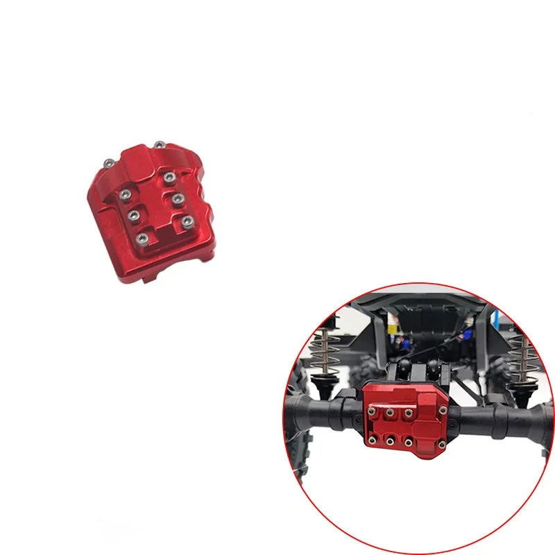 Алюминиевая крышка дифференциала TRX4, передняя и задняя крышка оси, крышка для 1/10 радиоуправляемого гусеничного автомобиля Traxxas, детали для обновления
Алюминиевая крышка дифференциала TRX4, передняя и задняя крышка оси, крышка для 1/10 радиоуправляемого гусеничного автомобиля Traxxas, детали для обновления