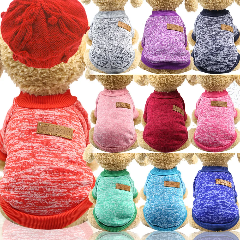 Dog Clothes for Small Dogs Warm Classic Pet Dog Sweater Clothing Puppy Jacket Coat Winter Chihuahua French Bulldog Outfit
Dog Clothes for Small Dogs Warm Classic Pet Dog Sweater Clothing Puppy Jacket Coat Winter Chihuahua French Bulldog Outfit