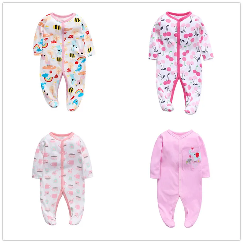 2021 Newborn Baby Footies Footed Pajamas Cartoon Cotton Baby Clothes for Baby Boys Girls Jumpsuit Spring Autumn Costumes 0-24M
2021 Newborn Baby Footies Footed Pajamas Cartoon Cotton Baby Clothes for Baby Boys Girls Jumpsuit Spring Autumn Costumes 0-24M