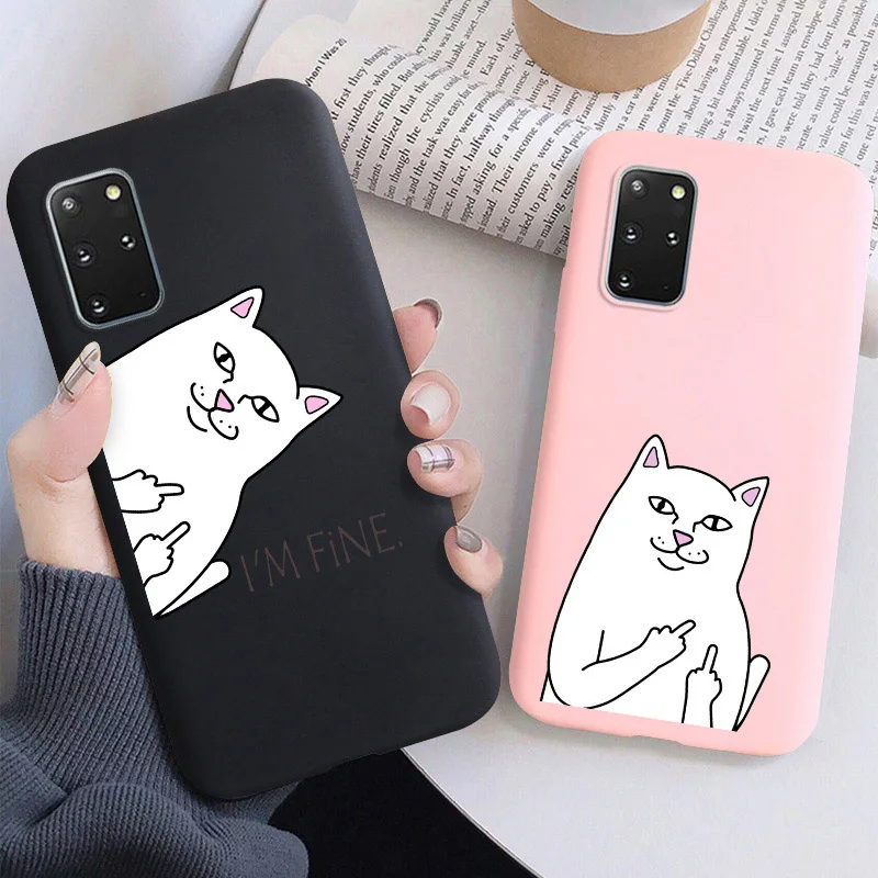 Cute Cartoon Cat Case For Samsung Galaxy M31S Case Silicon Fundas Samsung S20 Ultra S10 Plus Note 10 20 Lite M30s M01 Core Cover 
Cute Cartoon Cat Case For Samsung Galaxy M31S Case Silicon Fundas Samsung S20 Ultra S10 Plus Note 10 20 Lite M30s M01 Core Cover