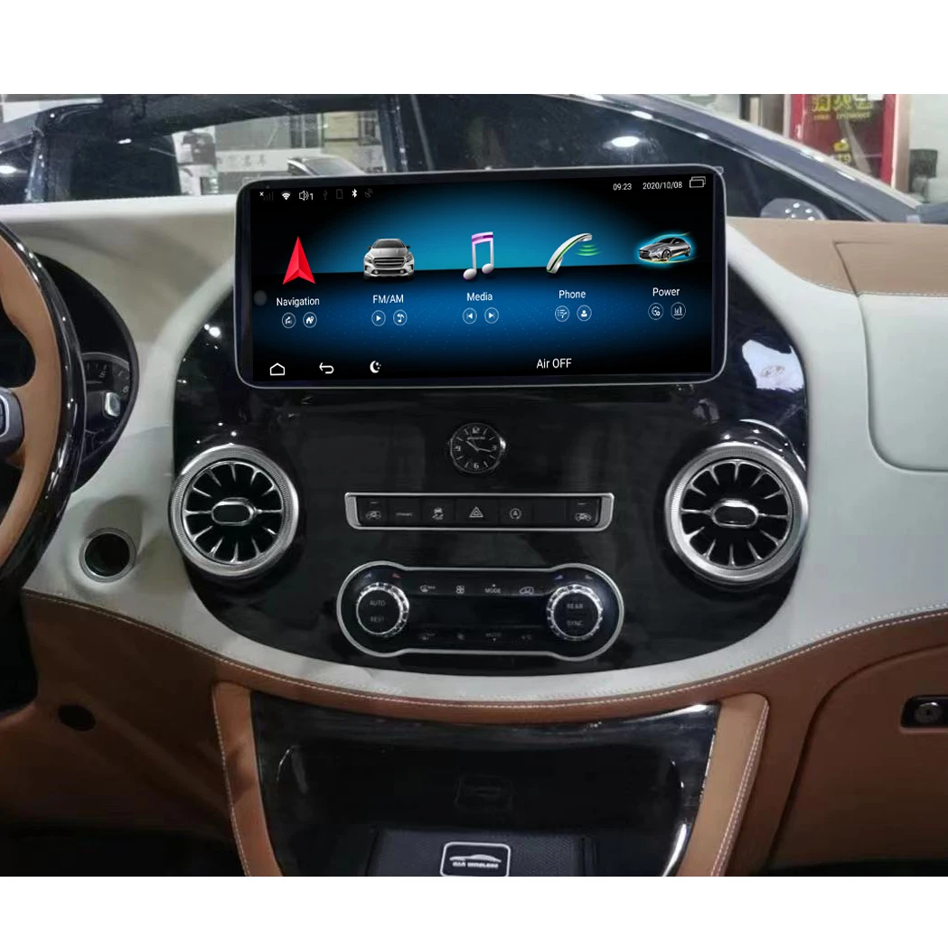 HIRIOT 12.3'' Car Android 10 GPS Multimedia Stereo Radio For Mercedes Benz W447 Vito Viano Valente Metris DSP CarPlay Amplifier
HIRIOT 12.3'' Car Android 10 GPS Multimedia Stereo Radio For Mercedes Benz W447 Vito Viano Valente Metris DSP CarPlay Amplifier