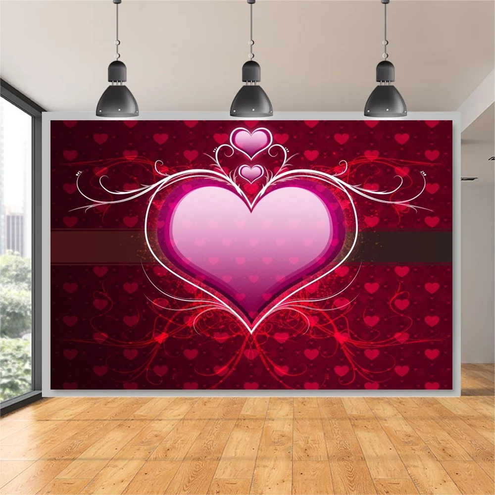 Valentine's Day Backdrop Wedding Photocall Red Love Heart Vinyl Photography Background For Photo Studio Customize Photophone
Valentine's Day Backdrop Wedding Photocall Red Love Heart Vinyl Photography Background For Photo Studio Customize Photophone