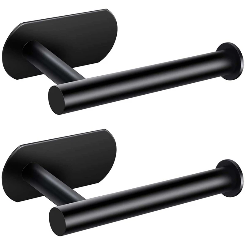 Toilet Paper Holder, Self Adhesive Toilet Paper Roll Holder for Bathroom Washroom Kitchen Stick on Wall Mount Matt 2 Pcs
Toilet Paper Holder, Self Adhesive Toilet Paper Roll Holder for Bathroom Washroom Kitchen Stick on Wall Mount Matt 2 Pcs