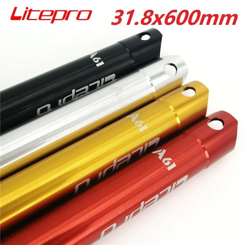 Litepro A61 For Brompton Seat Post 31.8mm 600mm 580mm Aluminum Alloy Folding Bike Seatpost Bicycle Seat Tube Parts
Litepro A61 For Brompton Seat Post 31.8mm 600mm 580mm Aluminum Alloy Folding Bike Seatpost Bicycle Seat Tube Parts