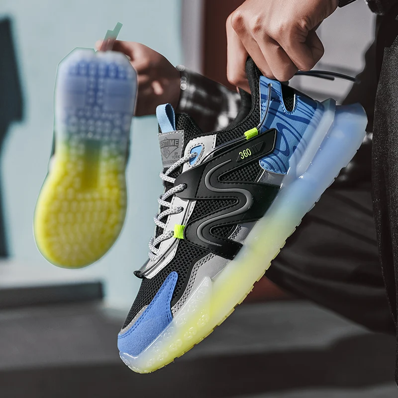 High Quality Men Outdoor Running Shoes Trend Comfortable Training Shoes Mens Catwalk Elastic Band Walking Daddy Sneakers Men
High Quality Men Outdoor Running Shoes Trend Comfortable Training Shoes Mens Catwalk Elastic Band Walking Daddy Sneakers Men