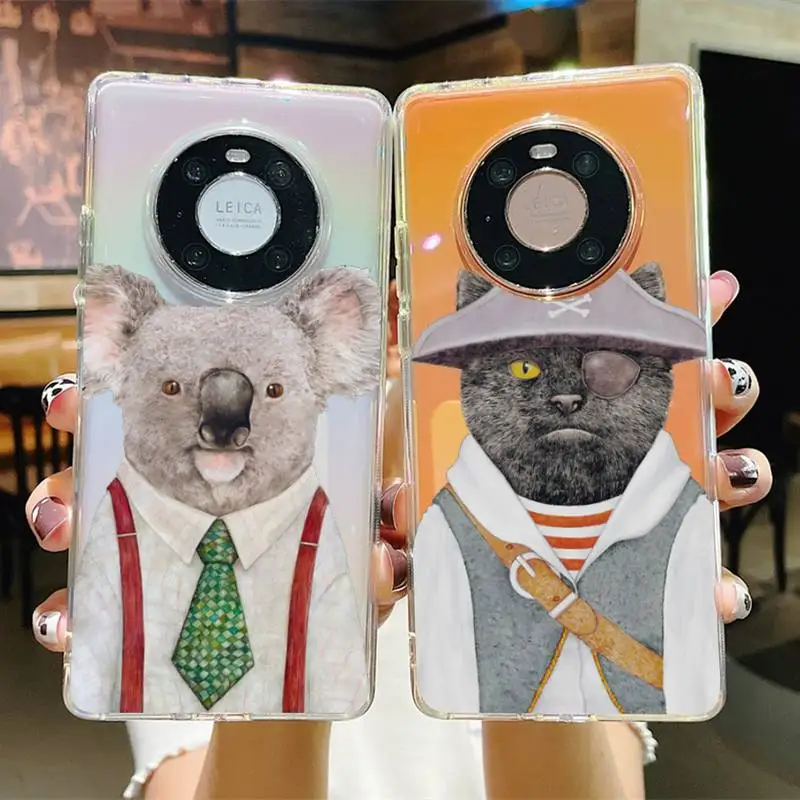 Animal Suit Art Phone Case For Huawei P 20 30 40 pro lite Psmart2019 Honor 8 10 20 Y5 6 2019 Nova3E
Animal Suit Art Phone Case For Huawei P 20 30 40 pro lite Psmart2019 Honor 8 10 20 Y5 6 2019 Nova3E