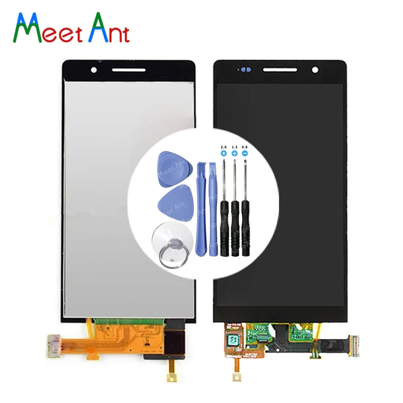 High Quality 4.7'' For Huawei Ascend P6 LCD Display Screen With Touch Screen Digitizer Assembly + Tool
High Quality 4.7'' For Huawei Ascend P6 LCD Display Screen With Touch Screen Digitizer Assembly + Tool