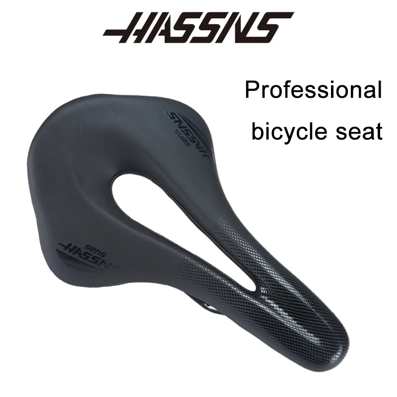 HASSNS Bicycle Saddle Road Journey MTB Seat Sillin Leather Front Bike Chair Gel Comfort Specialized Saddle Men Cycling Equipment
HASSNS Bicycle Saddle Road Journey MTB Seat Sillin Leather Front Bike Chair Gel Comfort Specialized Saddle Men Cycling Equipment