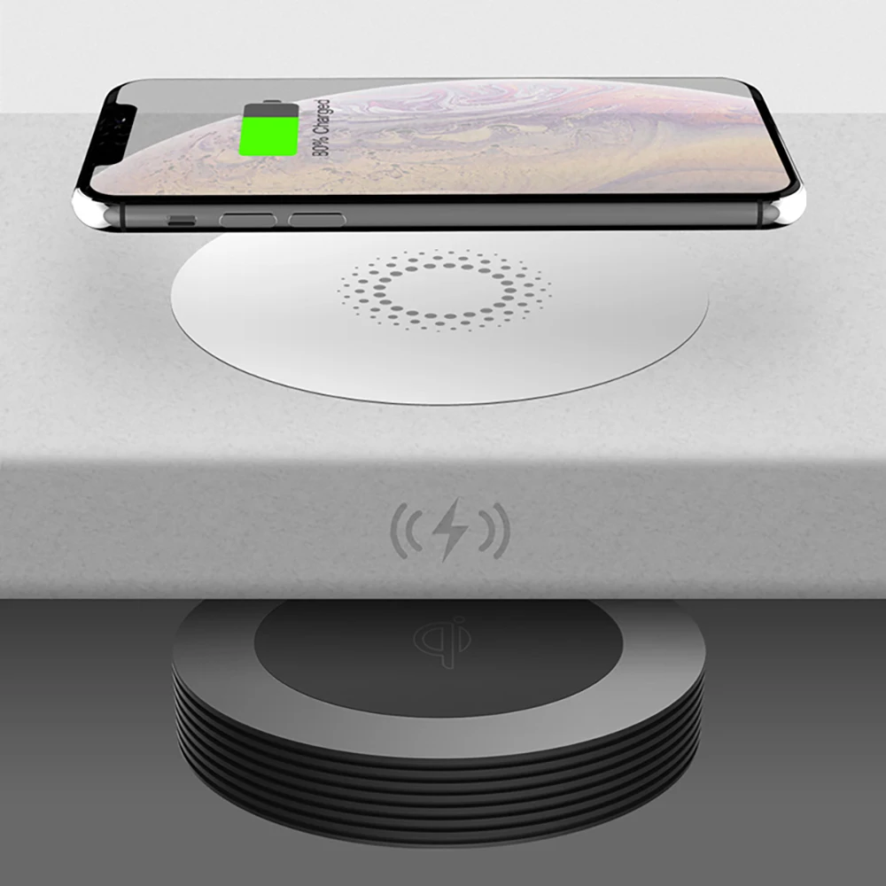 QI Invisible Wireless charger Charging Desk Stick charger Concealed Long Distance Charger Furniture Office Desktop Wireless Base
QI Invisible Wireless charger Charging Desk Stick charger Concealed Long Distance Charger Furniture Office Desktop Wireless Base