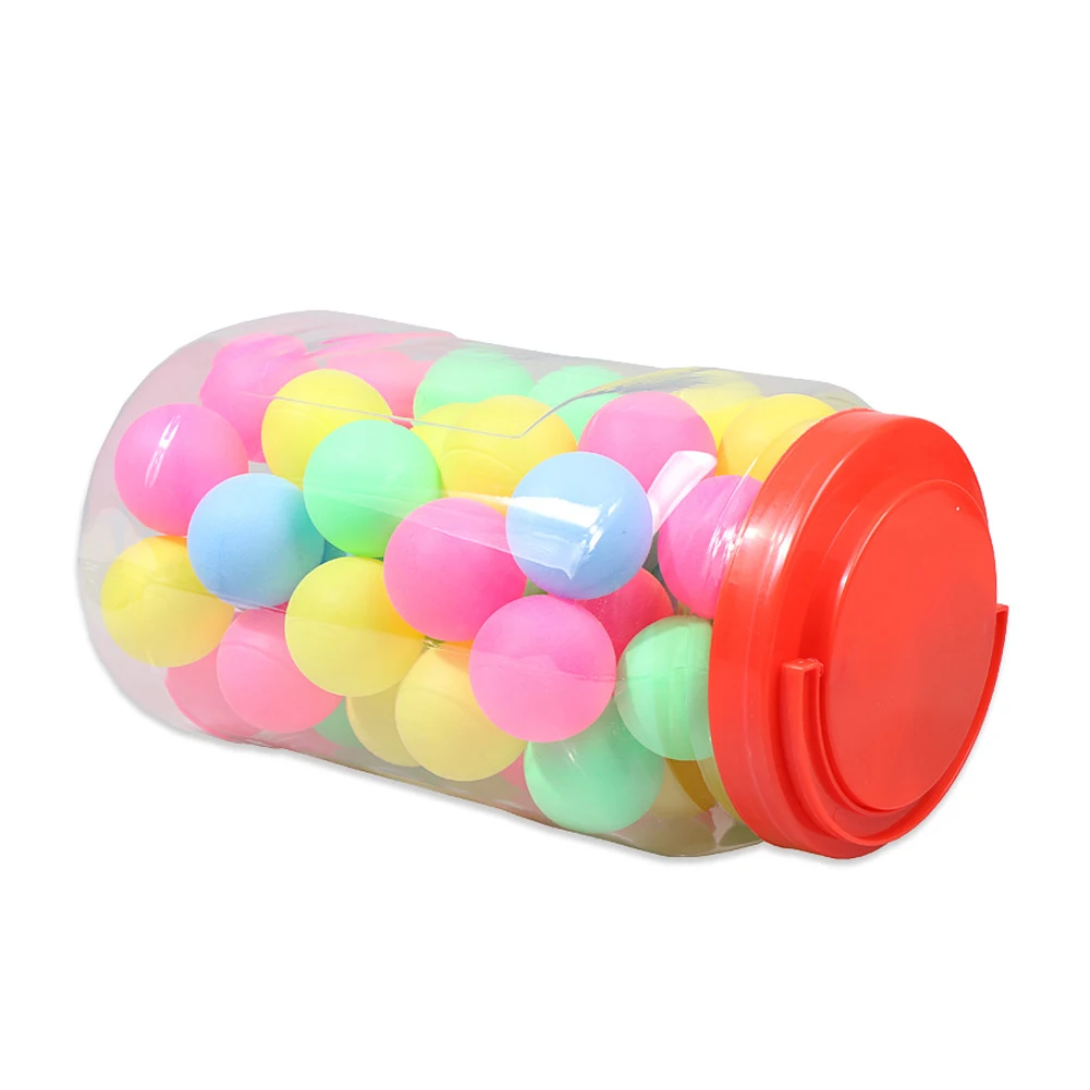 60pcs Colorful Table Tennis Balls 3 Star Eco-Friendly Material Ping Pong Balls Table Tennis Training Balls With Transparent Box 
60pcs Colorful Table Tennis Balls 3 Star Eco-Friendly Material Ping Pong Balls Table Tennis Training Balls With Transparent Box