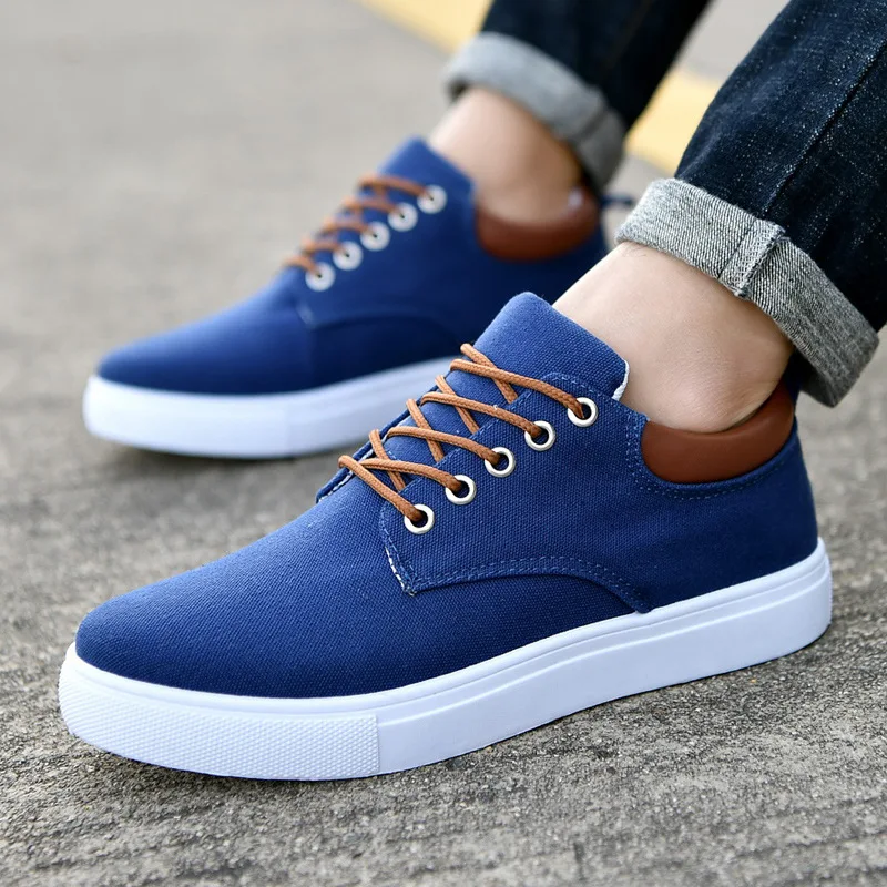 Casual Sports Shoes Canvas Shoes Korean Men's All-match Casual Shoes Large Size Board Shoes Non-slip Wear-resistant Men's Shoes
Casual Sports Shoes Canvas Shoes Korean Men's All-match Casual Shoes Large Size Board Shoes Non-slip Wear-resistant Men's Shoes