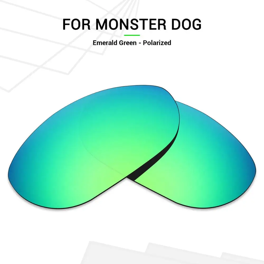 SNARK POLARIZED Replacement Lenses for Oakley Monster Dog Sunglasses Emerald Green
SNARK POLARIZED Replacement Lenses for Oakley Monster Dog Sunglasses Emerald Green
