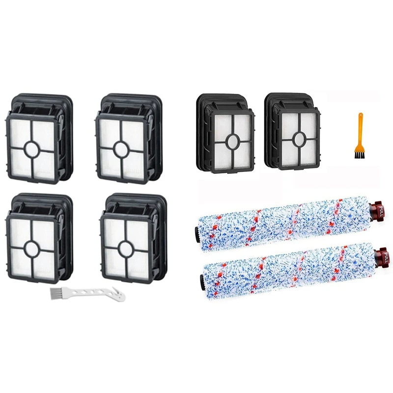 5PCS Multi-Surface Brushroll Replacement Part With 2554A Filter Set For Bissell Crosswave Cordless Max Series
5PCS Multi-Surface Brushroll Replacement Part With 2554A Filter Set For Bissell Crosswave Cordless Max Series