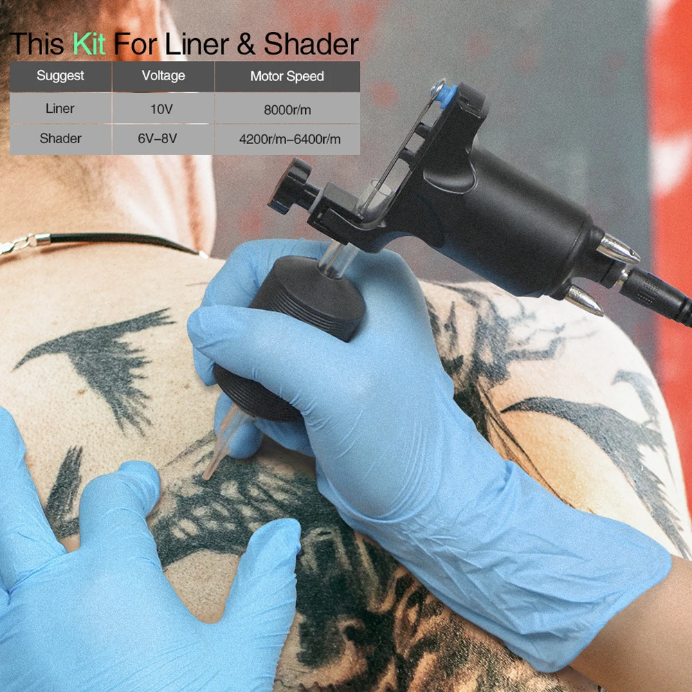 Rotary Tattoo Machine-tattoo Motor Rotating Professional Machine Aluminum Alloy Tattoo Equipment Strong Quiet Motor Supply
Rotary Tattoo Machine-tattoo Motor Rotating Professional Machine Aluminum Alloy Tattoo Equipment Strong Quiet Motor Supply
