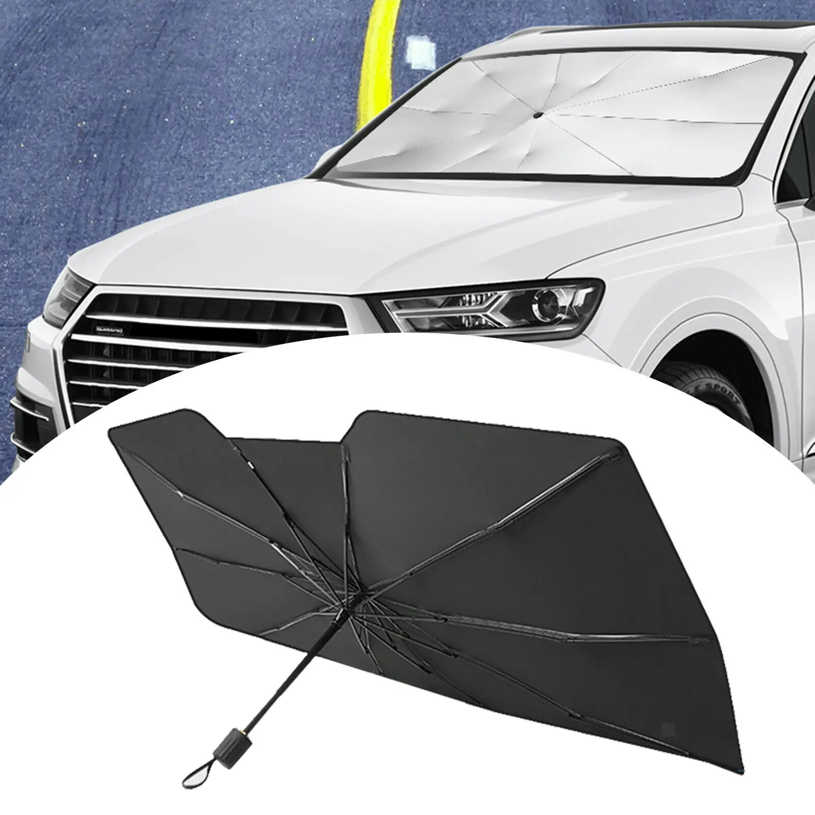 Car Sun ShadeFoldable Car Sun Shade Parasol Retractable Umbrella Auto Front Window Sunshade Covers
Car Sun ShadeFoldable Car Sun Shade Parasol Retractable Umbrella Auto Front Window Sunshade Covers
