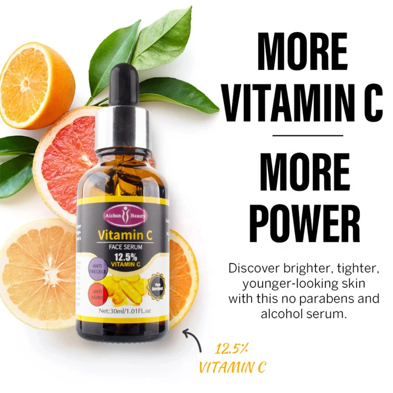 Organic 30ml Vitamin C Serum Anti-aging Shrink Pore Hyaluronic Acid Face Serum Whitening Moisturizing Skin Care
Organic 30ml Vitamin C Serum Anti-aging Shrink Pore Hyaluronic Acid Face Serum Whitening Moisturizing Skin Care
